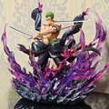 Zoro | Furia Violeta | Figura One Piece PVC 15 cm