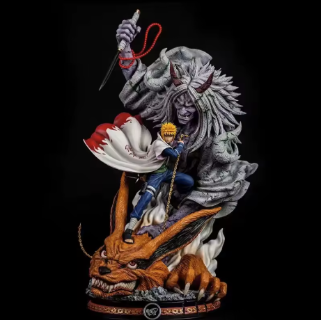 Minato Namikaze | Shinigami y Kurama 21cm