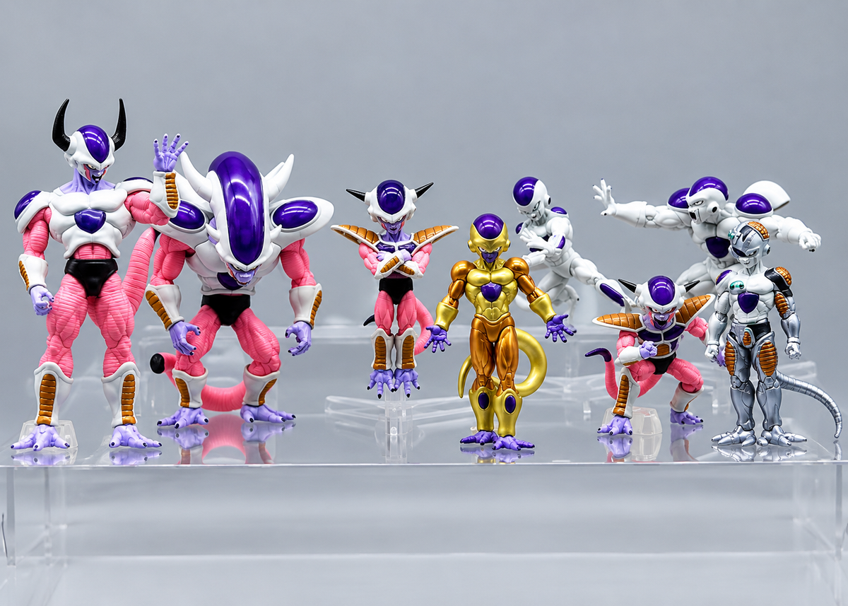 Frieza Freezer | Set 8 Figuras Dragon Ball Z PVC