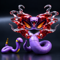 Ekans y Arbok Llamas Venenosas | Set Figuras Pokemon PVC 3-8,5 cm