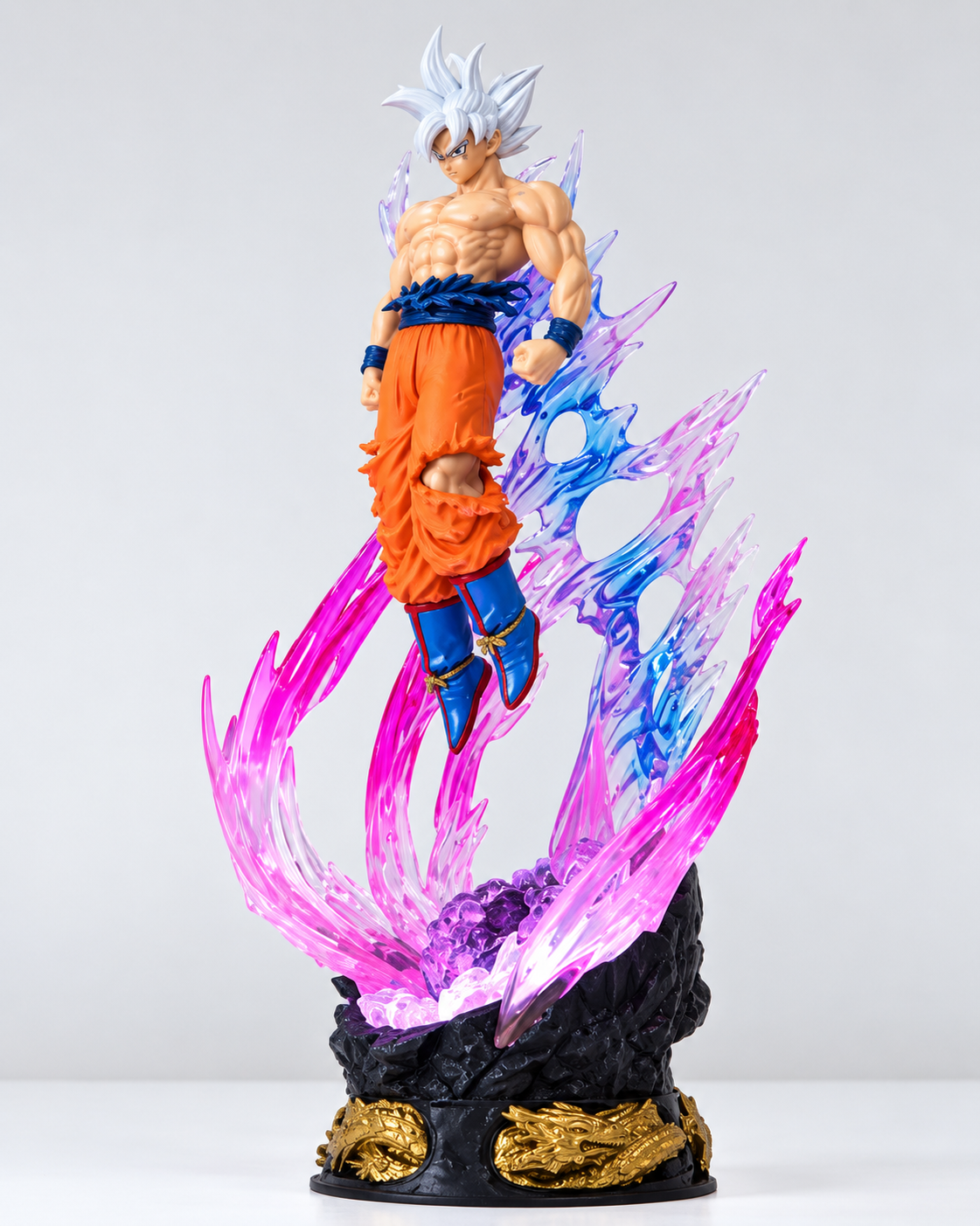 Goku Ultra Instinct | Figura Dragon Ball PVC 24 cm - Bandai