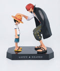 Luffy & Shanks | One piece 18 cm
