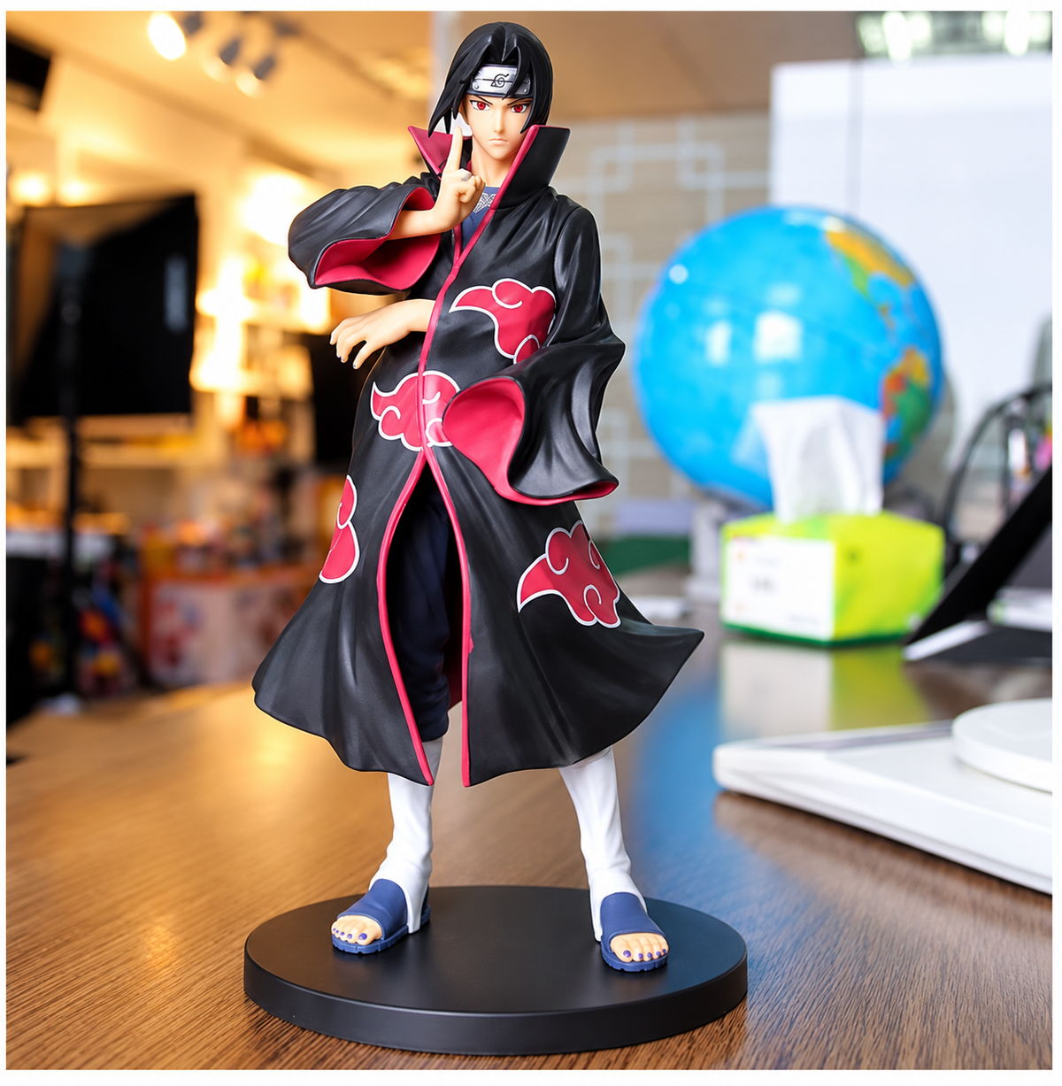 Uchiha Itachi Akatsuki | Figura Naruto PVC - Bandai