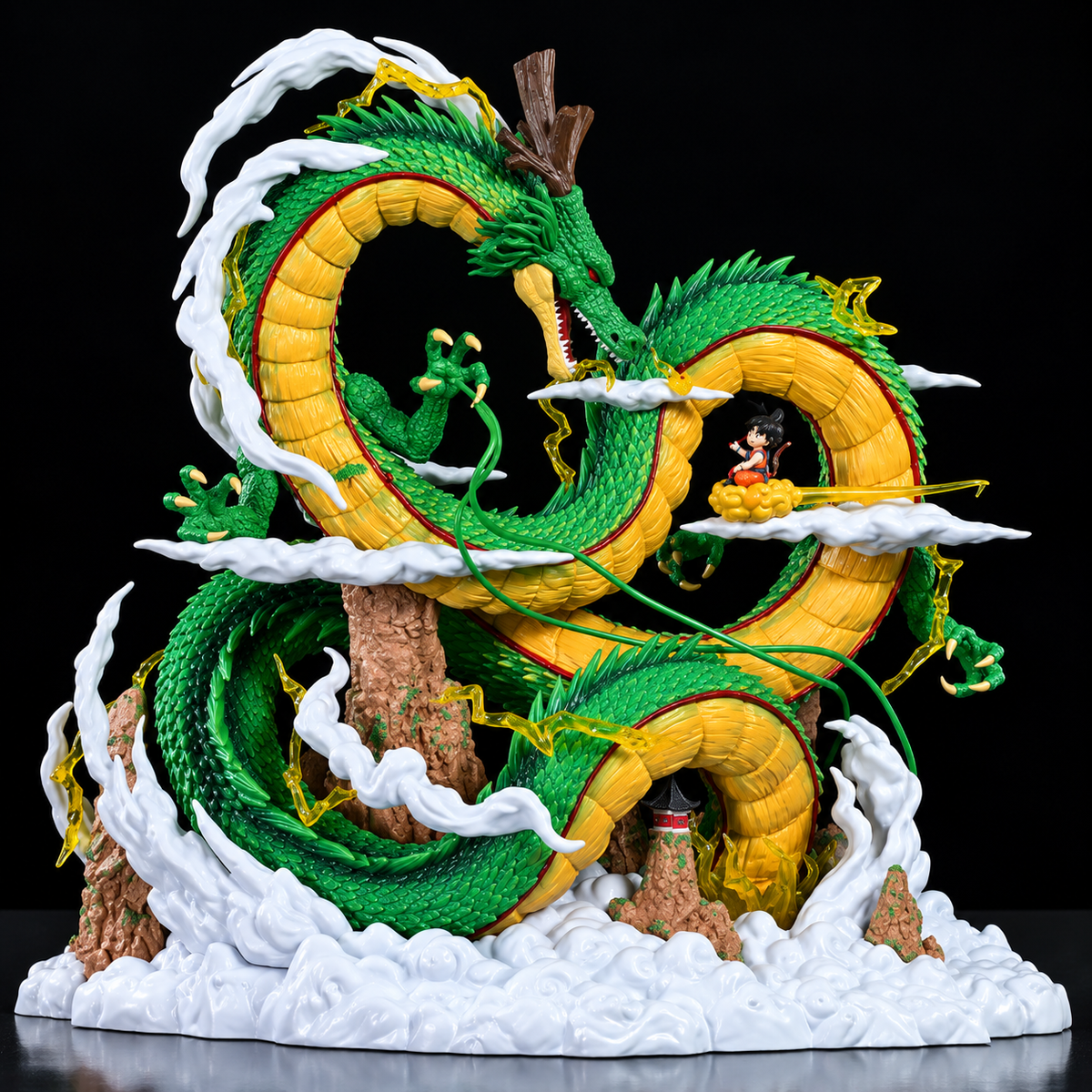 Goku y Shenron | Figura Dragon Ball PVC 23 cm - Bandai Escala 1/12