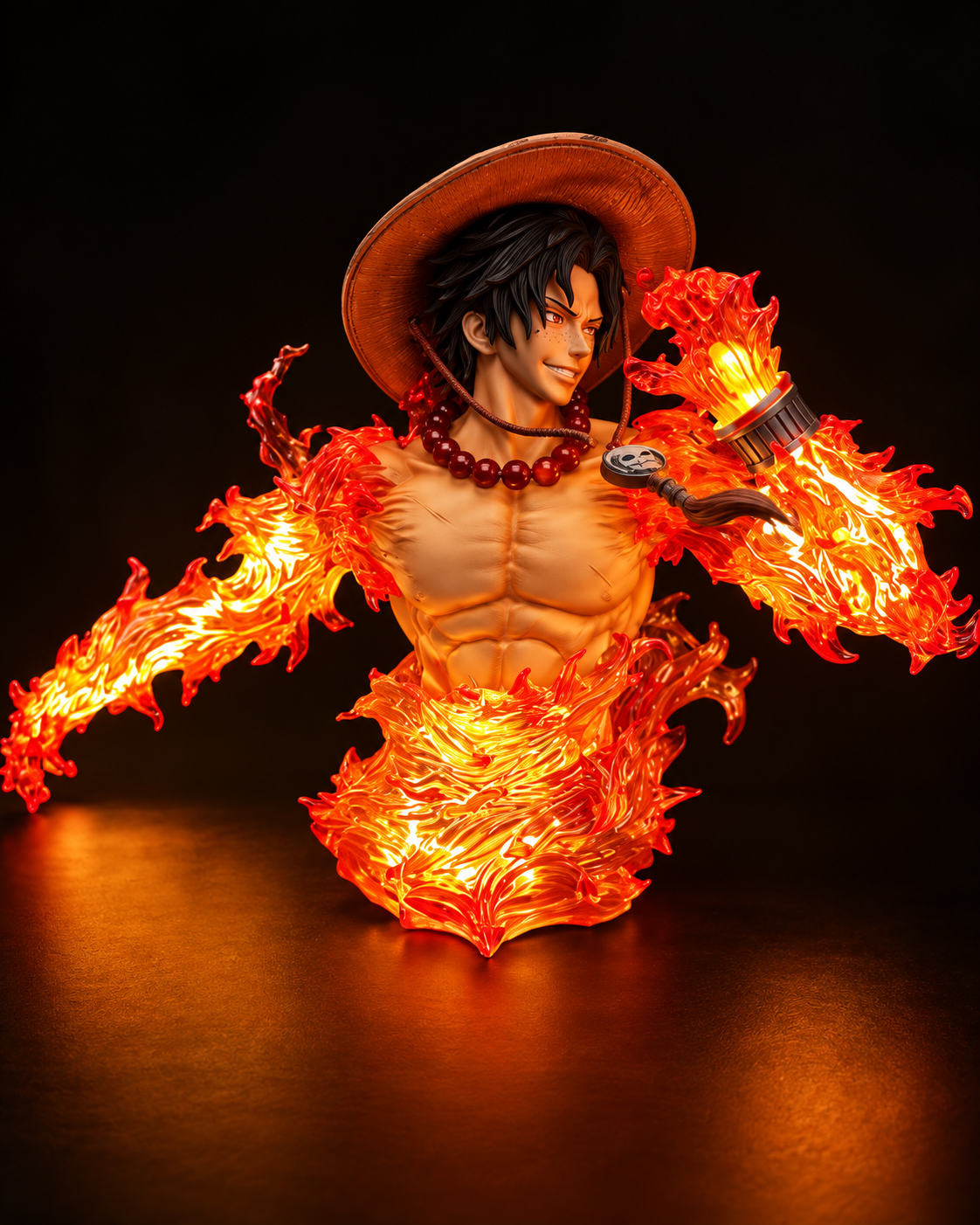 Portgas D. Ace | Figura One Piece PVC 13 cm con Gorro Desmontable