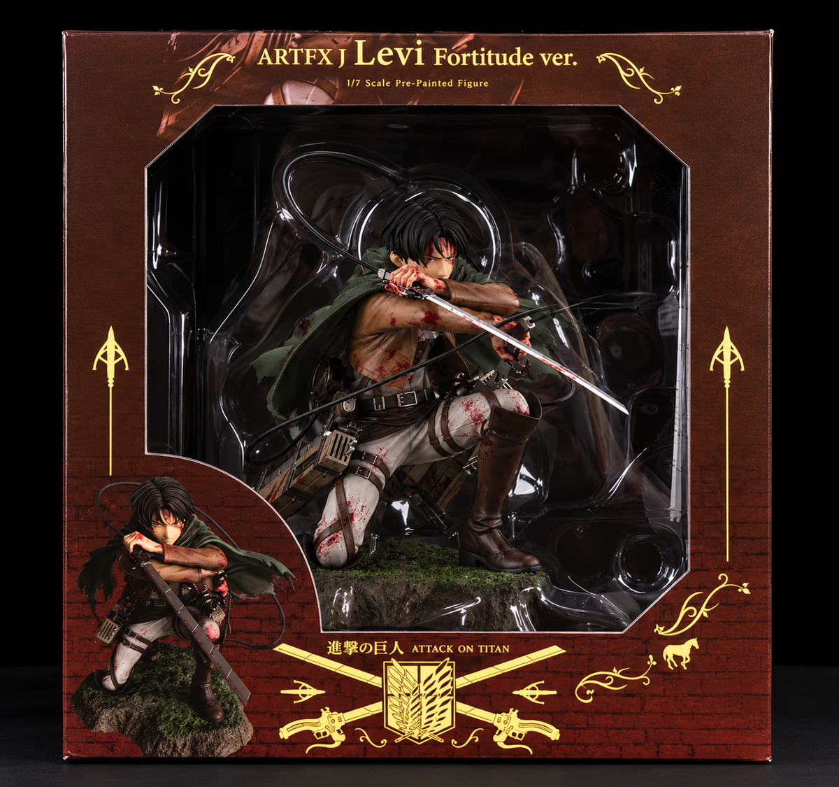 Levi | Attack on titan 16 cm (Caja incluida)