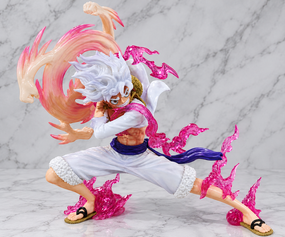 Luffy Gear 5 Despertar de Nika | Figura One Piece PVC 15 cm