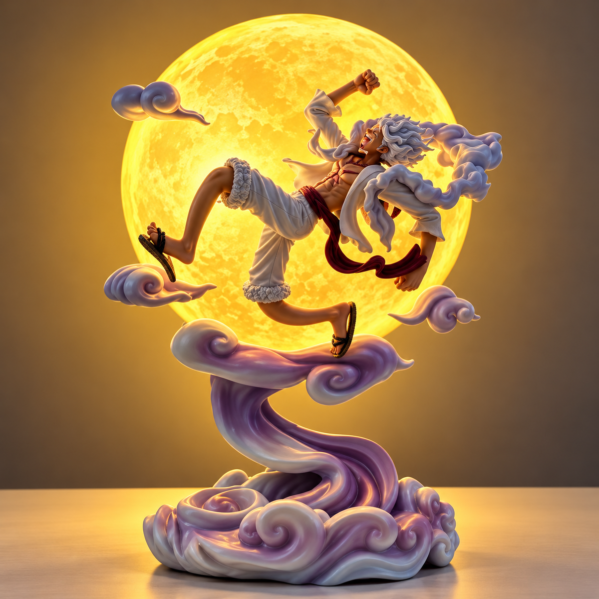 Luffy Gear 5 Nika | Figura de Coleccion One Piece PVC